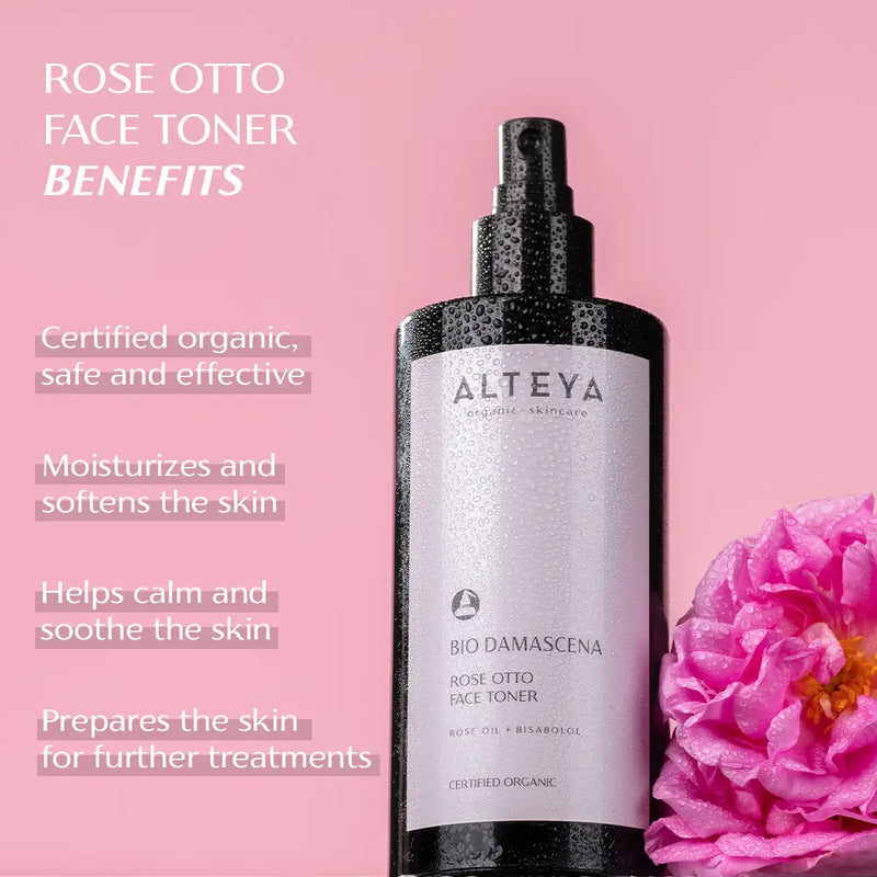 Alteya Organics Bio Damascena Organic Rose Otto Face Toner 200ml