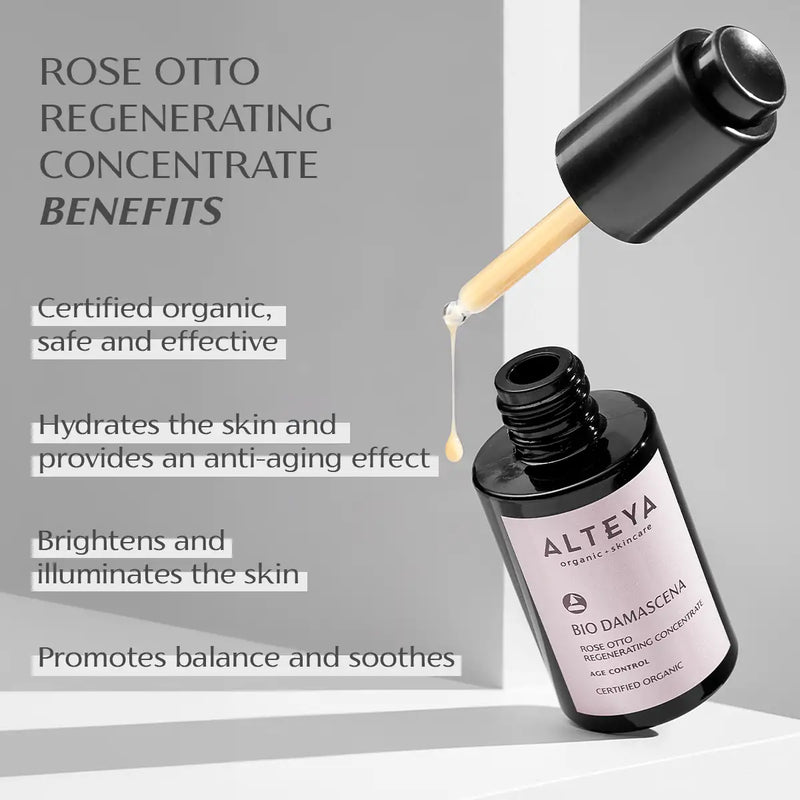 Alteya Organics Bio Damascena Organic Rose Otto Regenerating Concentrate
