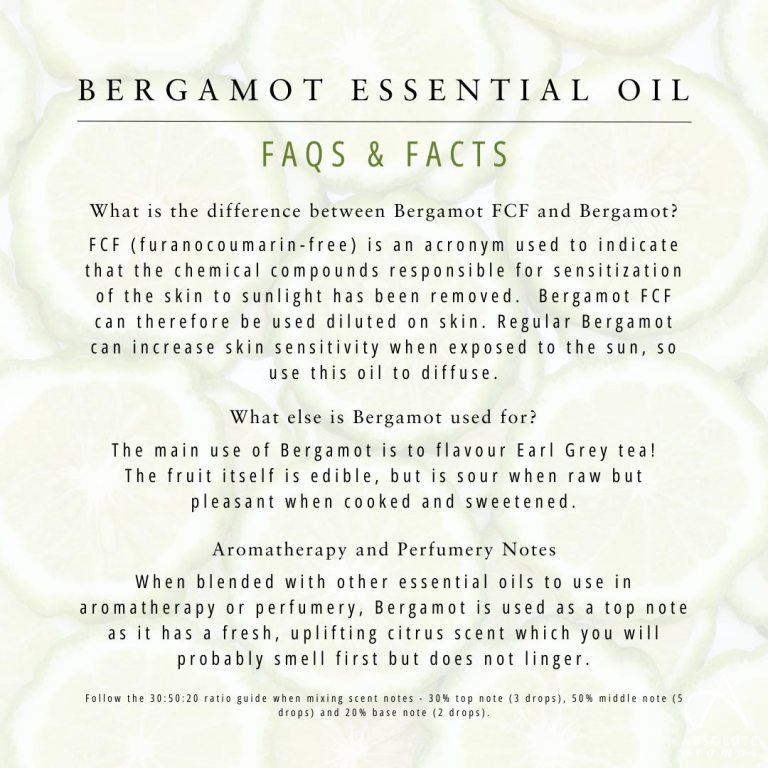 Absolute Aromas Bergamot Essential Oil