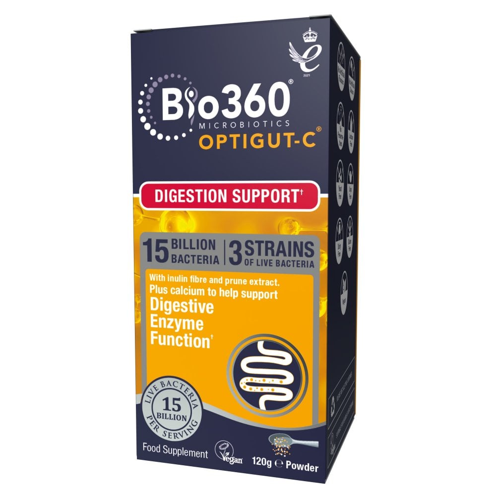 Natures Aid Bio360 OptiGUT-C (15 Billion Bacteria)
