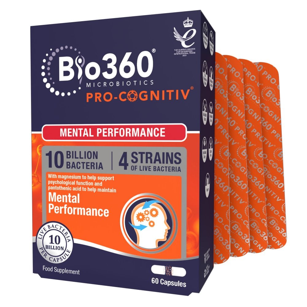 Natures Aid Bio360 Pro-Cognitiv (10 Billion Bacteria)