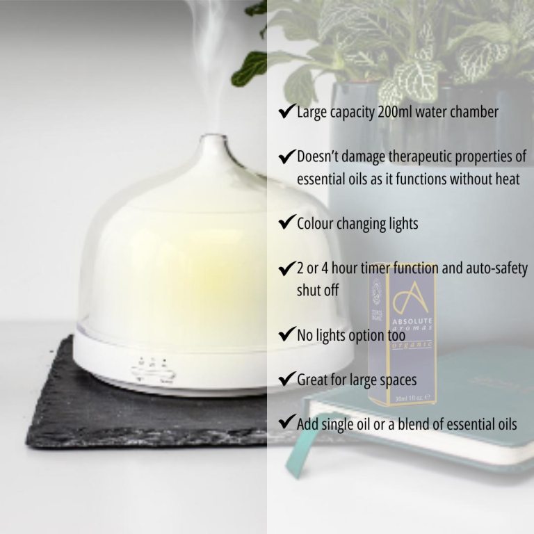 Absolute Aromas Aroma-Blossom Ultrasonic Diffuser