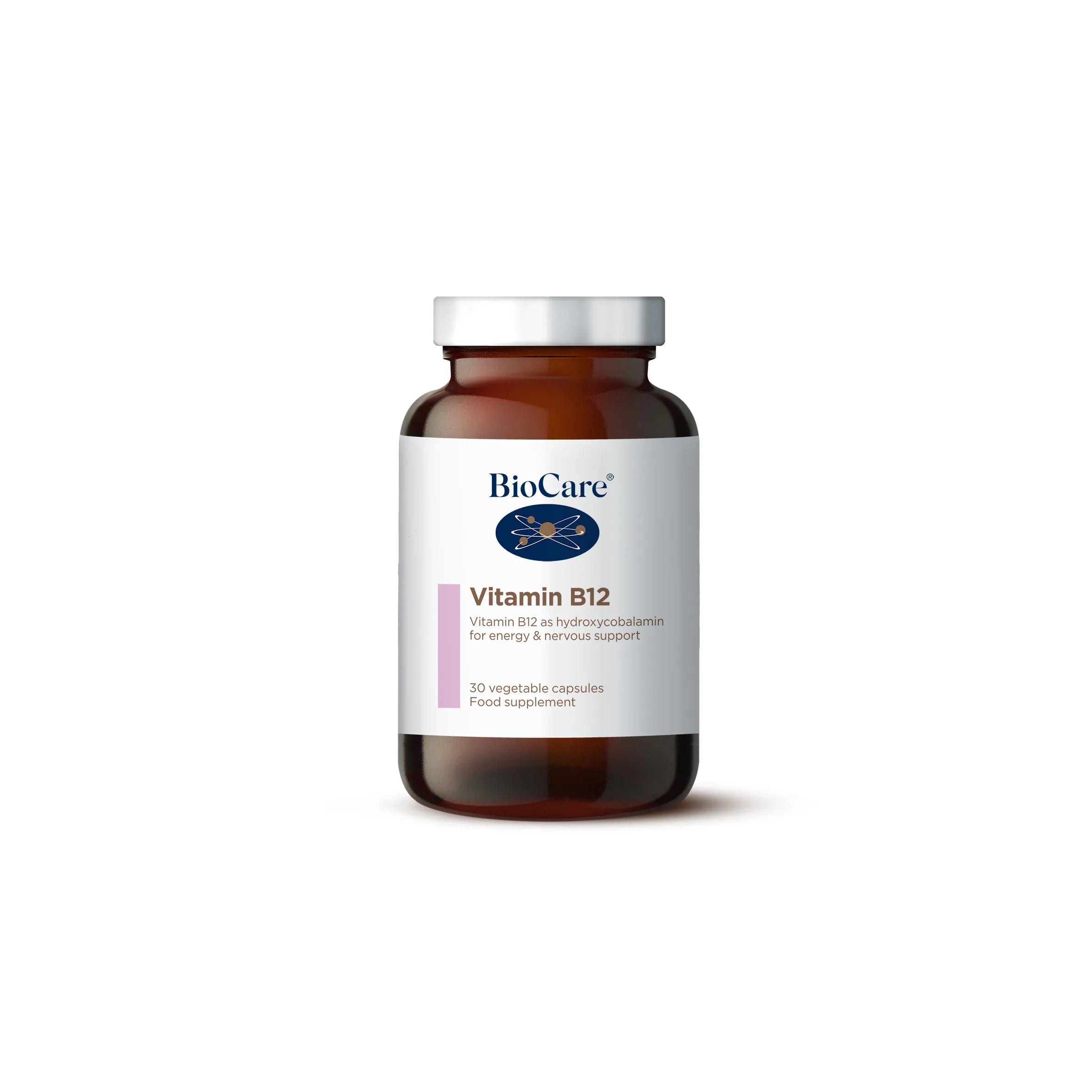 BioCare Vitamin B12 Veg 30 Capsules image 0