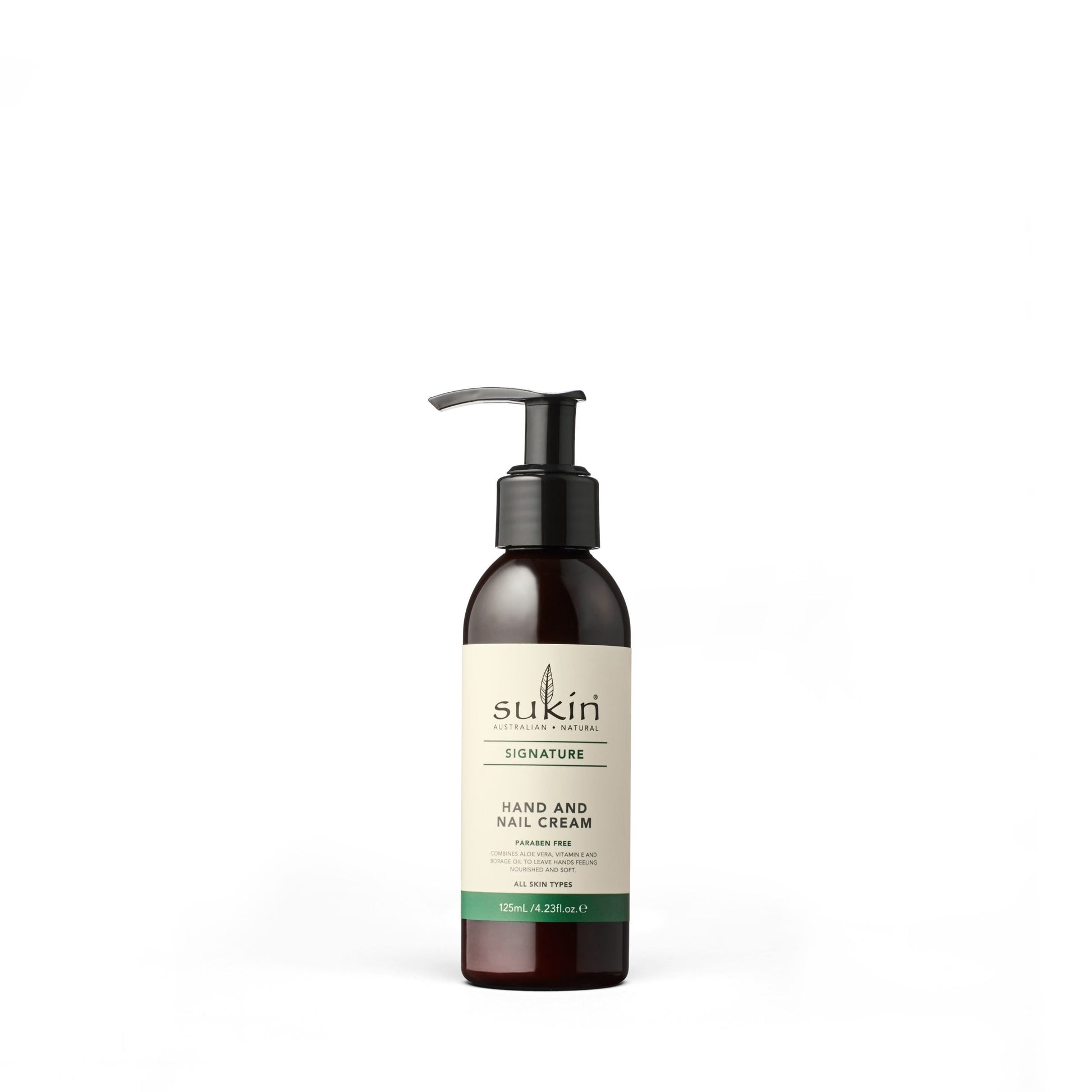 HAND & NAIL CREAM PUMP | SIGNATURE 125ML image 0