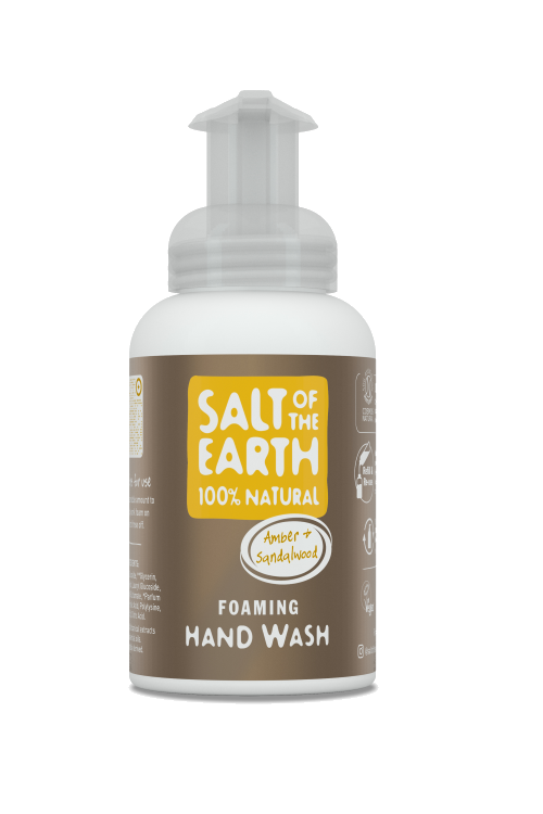 Salt of the Earth Amber & Sandalwood Foaming Hand Wash & Refill image 0