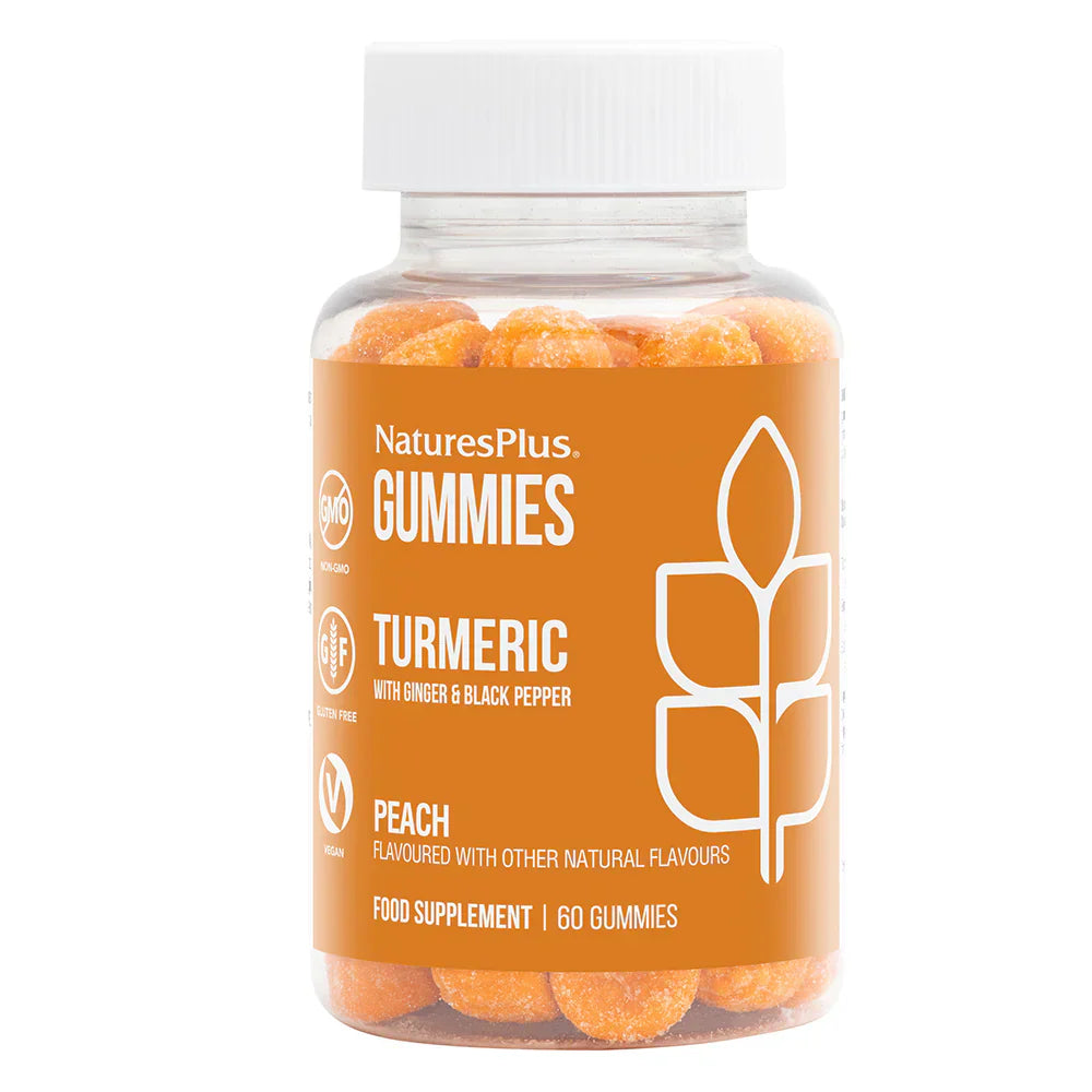 NaturesPlus Gummies Turmeric Curcumin 60 Gummies image 0
