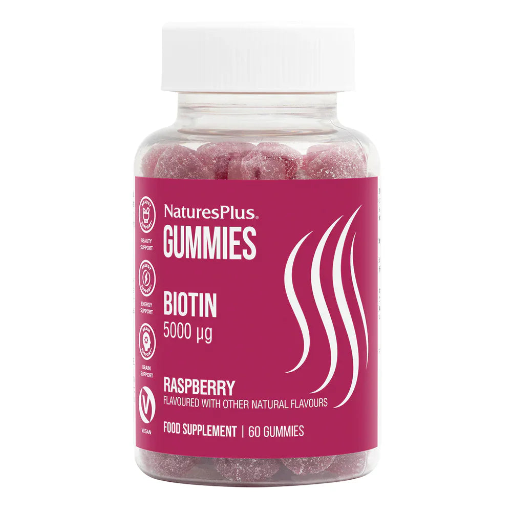 NaturesPlus Gummies Biotin 60 Gummies image 0