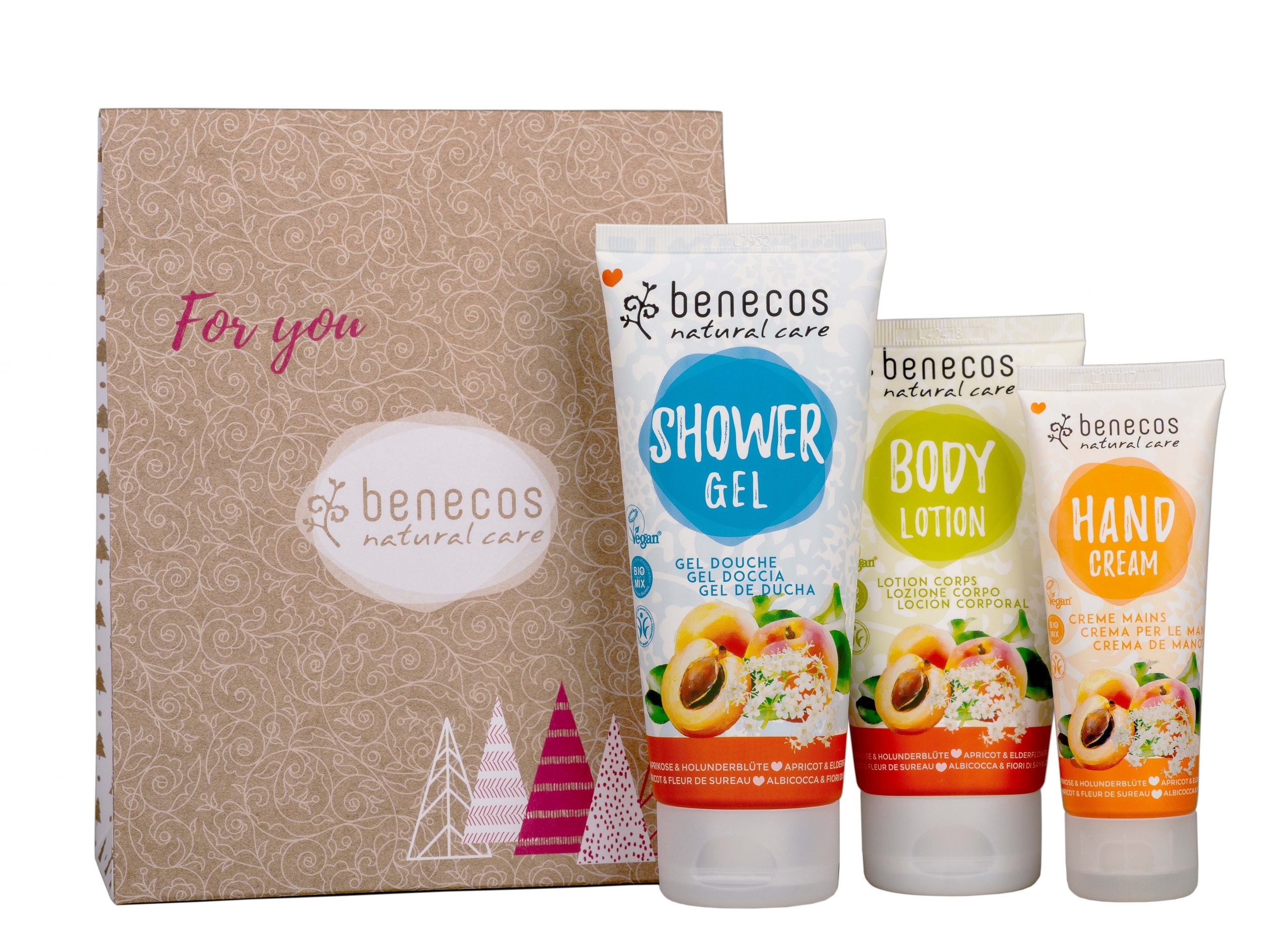 Benecos Apricot and Elderflower Gift Set – Health & More Ltd