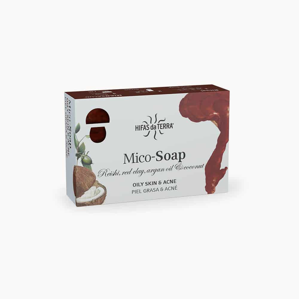Hifas Da Terra Mico-Soap – Reishi & Red Clay 150g image 0