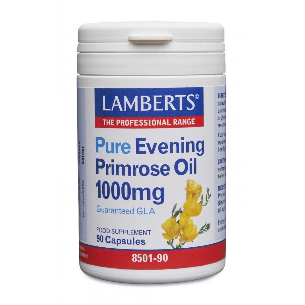 Lamberts Pure Evening Primrose Oil 1000mg – Health & More Ltd