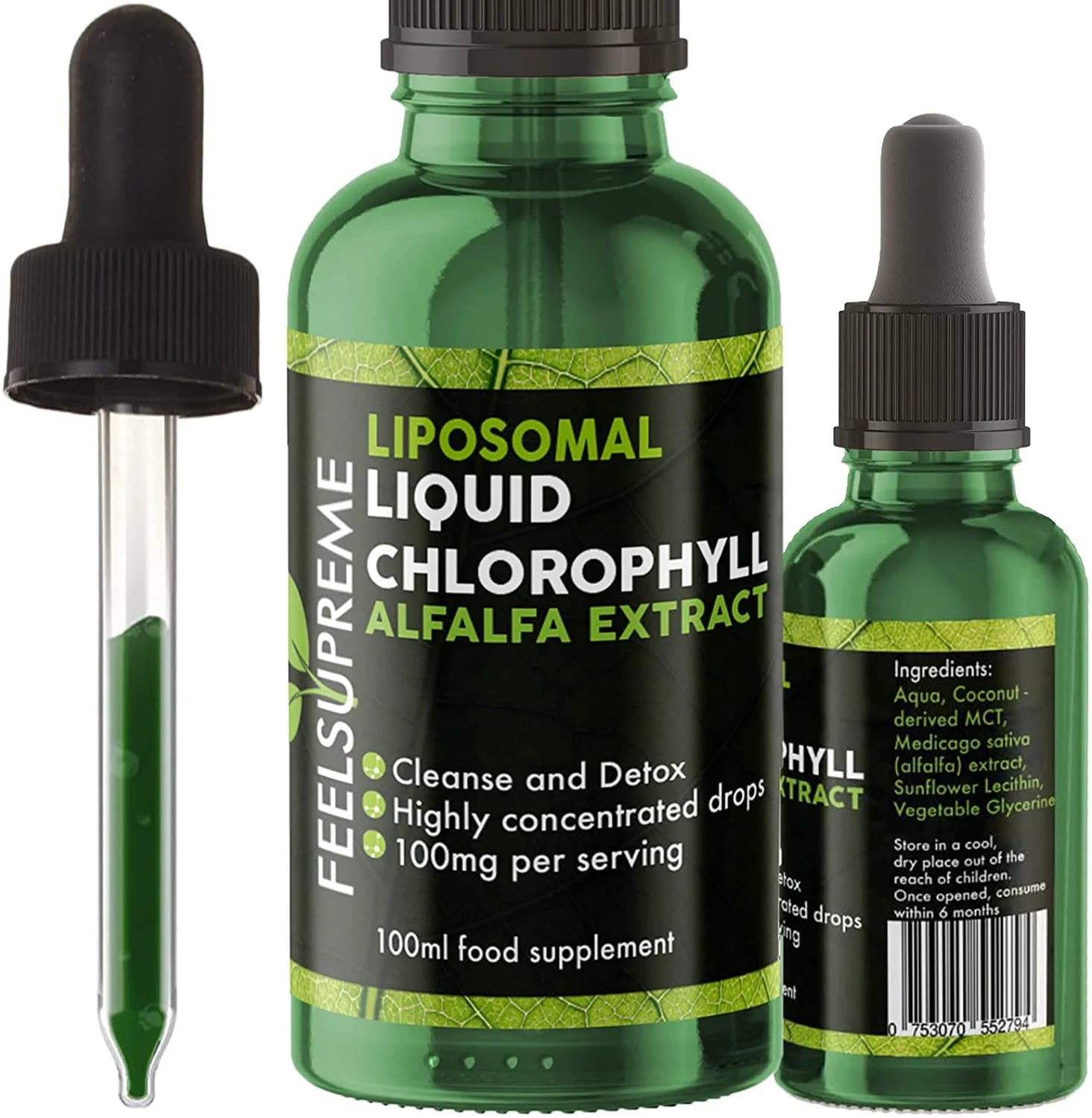 Feel Supreme Liposomal Liquid Chlorophyll Drops