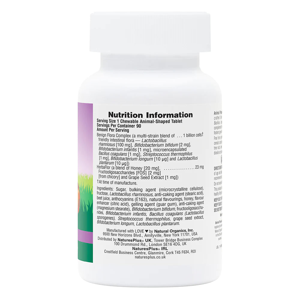 NaturesPlus Animal Parade® AcidophiKidz® Childrens Chewables image 1