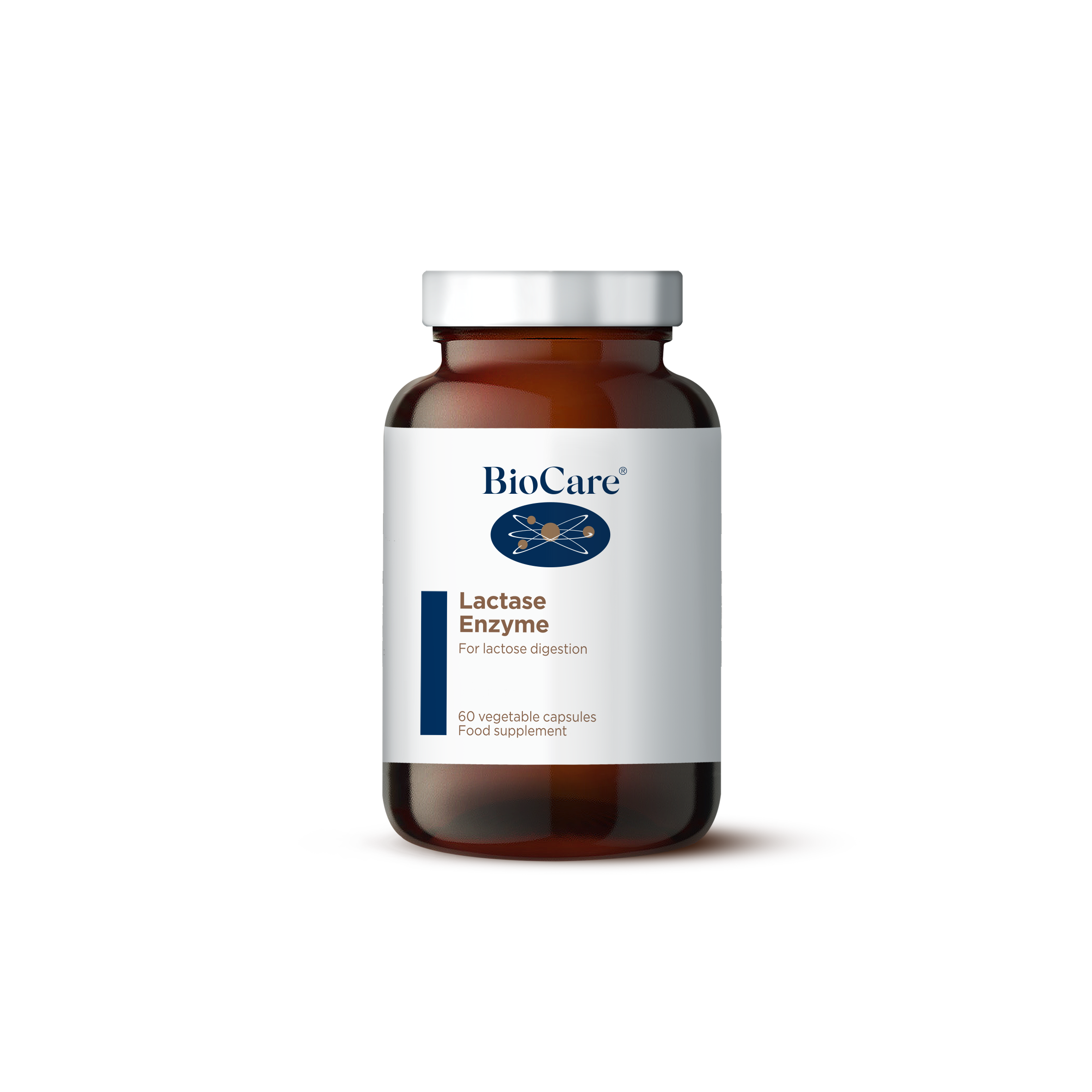 BioCare Lactase Enzyme 60 Capsules image 0