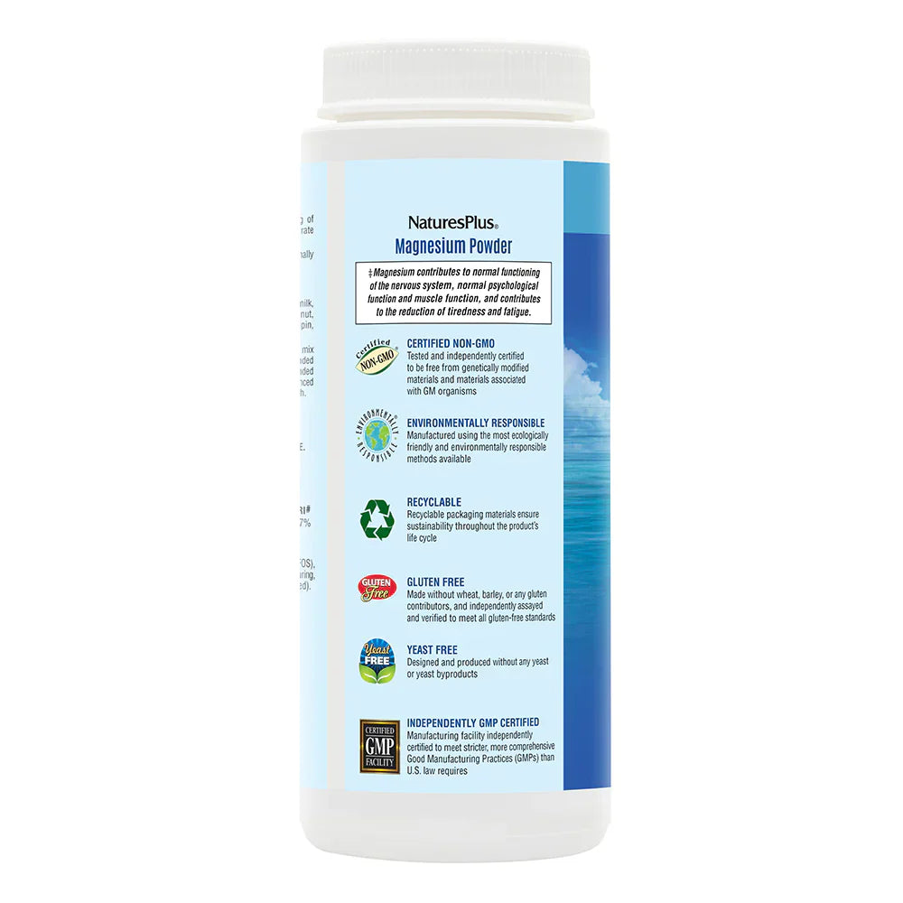 NaturesPlus Magnesium Powder - Pink Lemonade image 1
