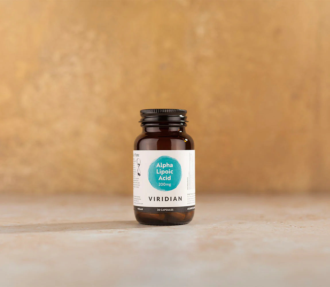 Viridian Alpha Lipoic Acid 200mg Capsules image 2