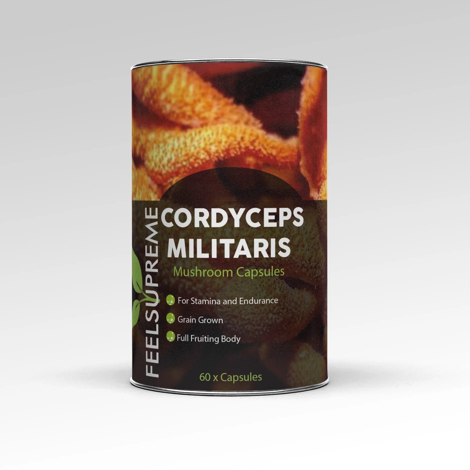 Feel Supreme Cordyceps Militaris Capsules image 0