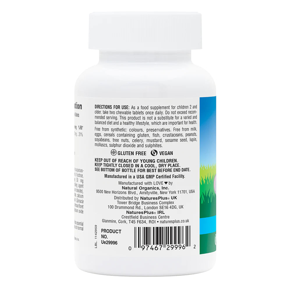 NaturesPlus Animal Parade® Calcium Children's Chewables image 1