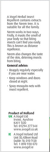 A.Vogel Neem Insect Repellent Spray | Made from Neem Seed Extract | DEET-free Herbal Repellent for Insects such as Midges, Mosquitos and Flies | 50ml image 3