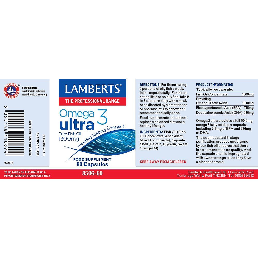 Lamberts Omega 3 Ultra image 1