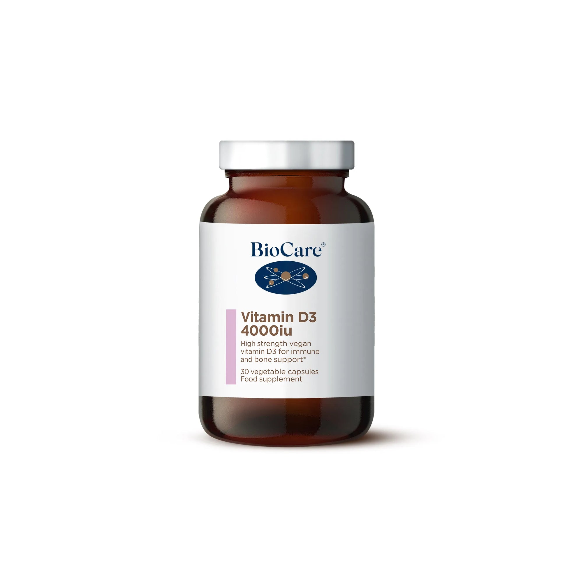 BioCare Vitamin D3 4000iu 30 Capsules image 0