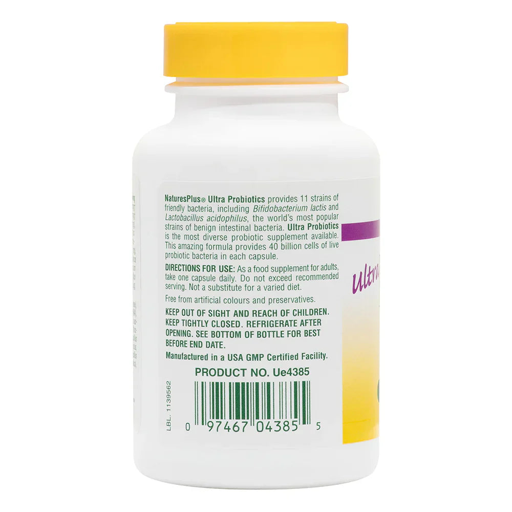 NaturesPlus Ultra Probiotics Capsules image 2