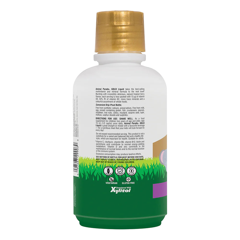NaturesPlus Animal Parade® GOLD Multivitamin Children’s Liquid image 2