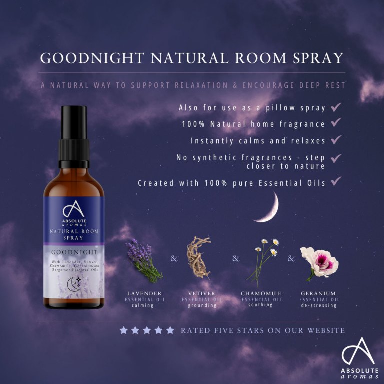 Absolute Aromas Goodnight Natural Room Spray