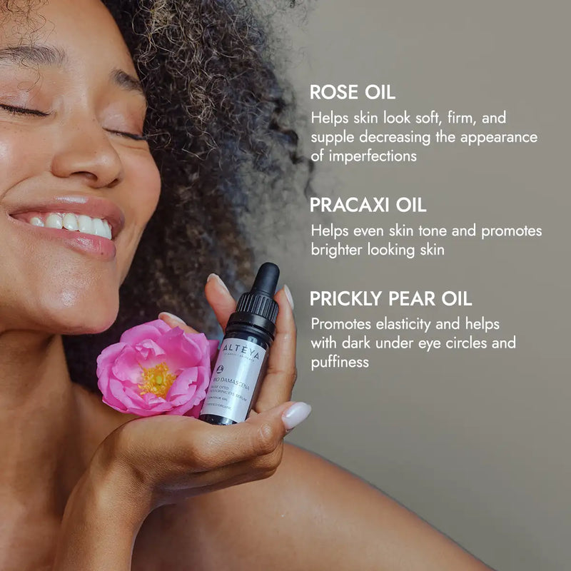 Alteya Organics Bio Damascena Organic Rose Otto Restoring Eye Serum