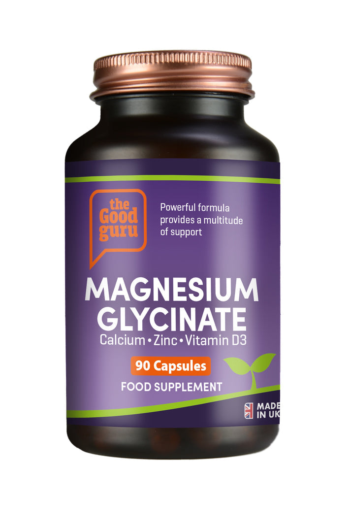 The Good Guru Magnesium Glycinate + Calcium, Zinc, Vitamin D3