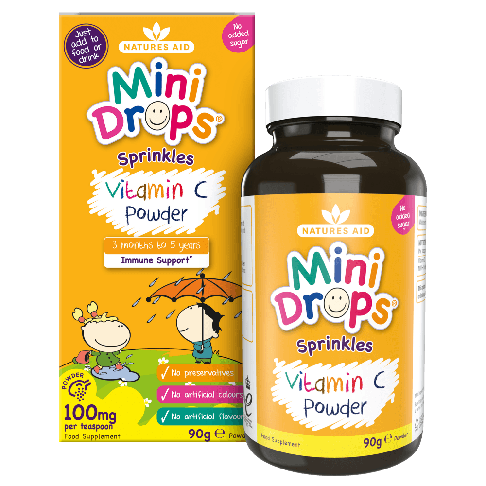 Natures Aid Mini Drops Sprinkles Vitamin C