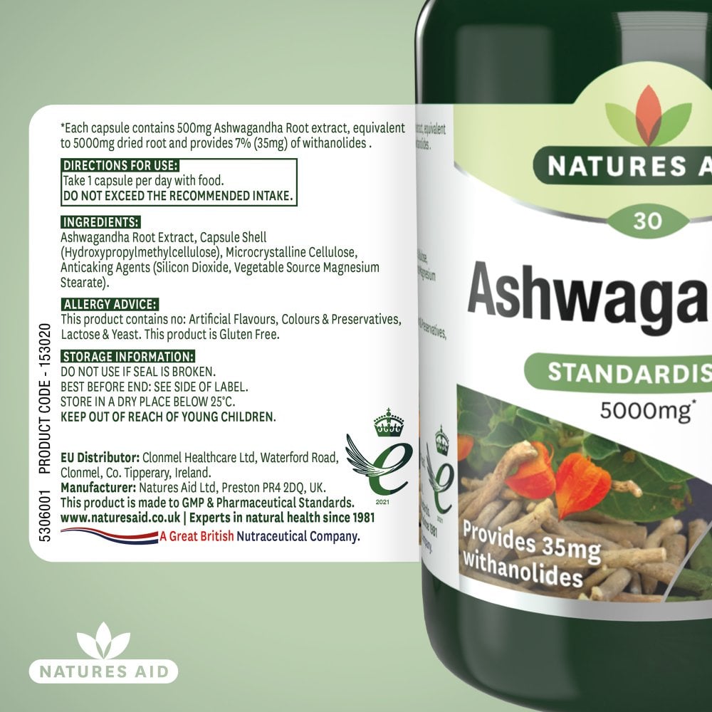 Natures Aid Ashwagandha