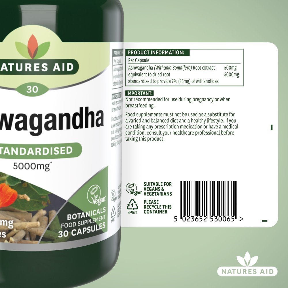 Natures Aid Ashwagandha