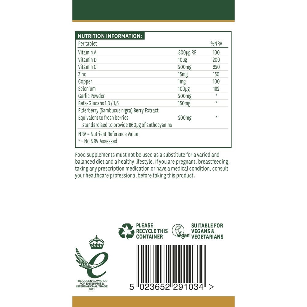 Natures Aid Beta-Glucans Immune Support+