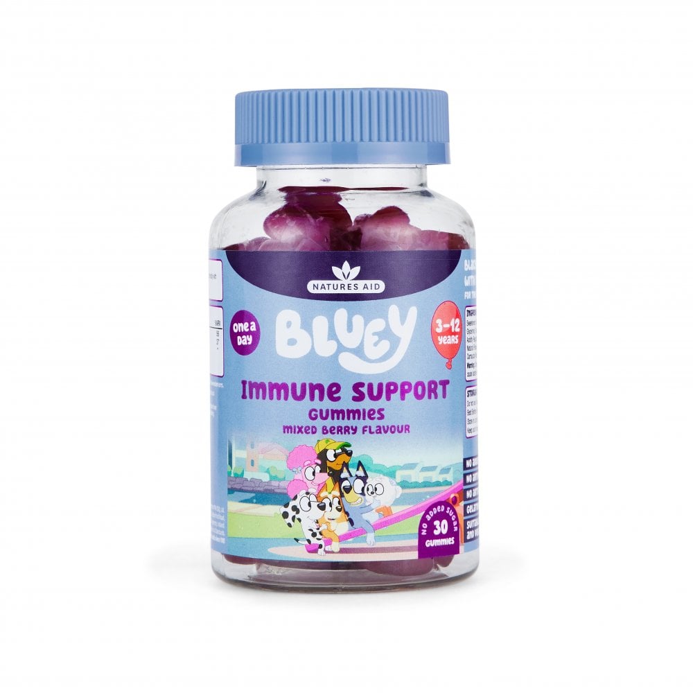 Natures Aid Bluey Immune Support Gummies