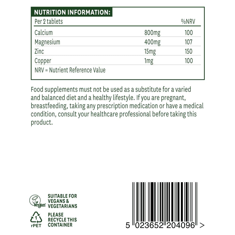Natures Aid Calcium, Magnesium + Zinc