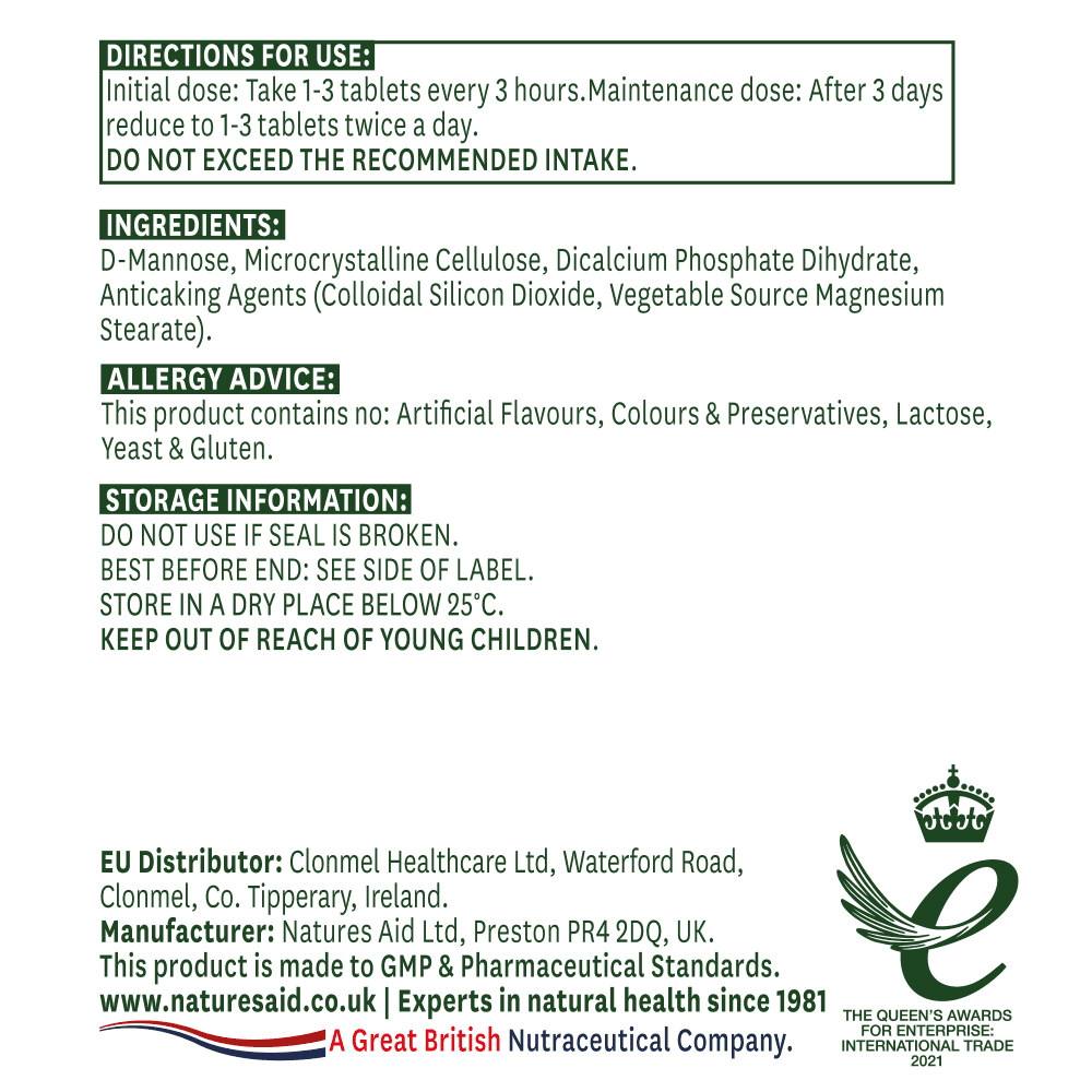 Natures Aid D-Mannose