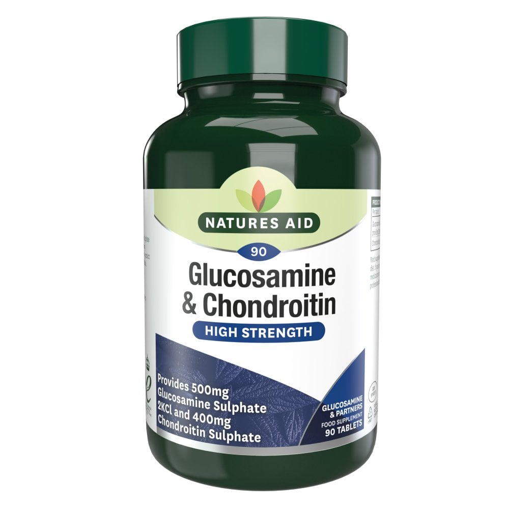 Natures Aid Glucosamine 500mg + Chondroitin 400mg