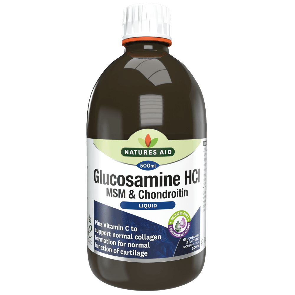 Natures Aid Glucosamine, MSM & Chondroitin Liquid