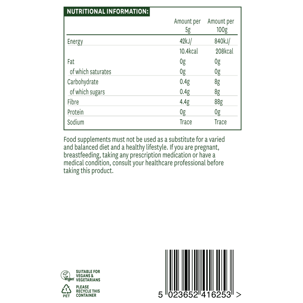 Natures Aid Inulin Powder