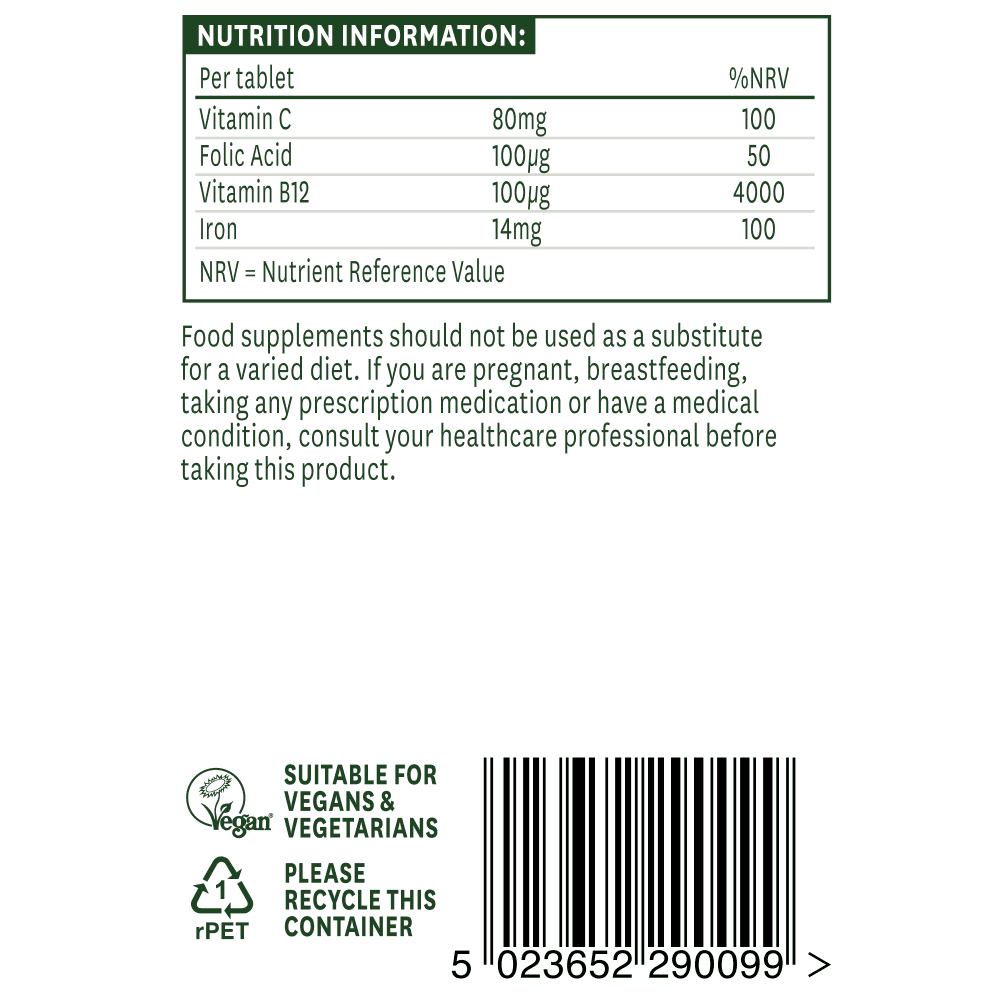 Natures Aid Iron Bisglycinate