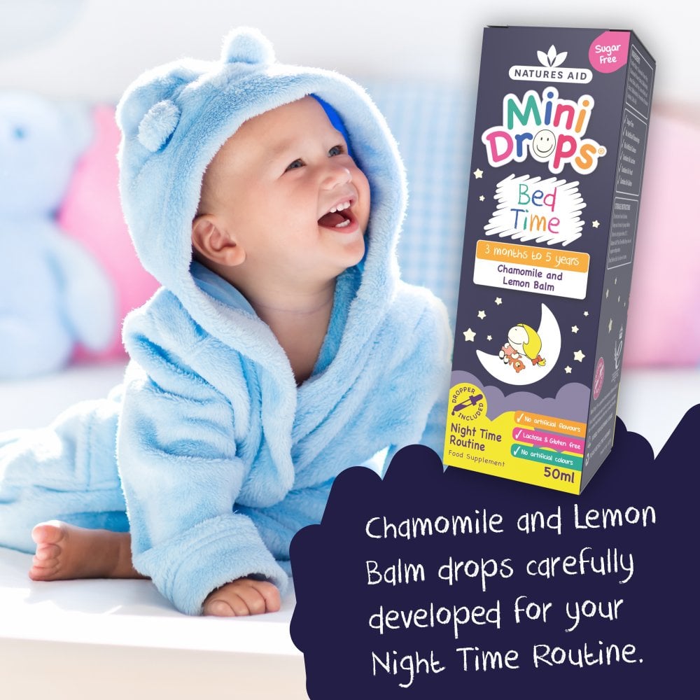 Natures Aid Mini Drops Bed Time