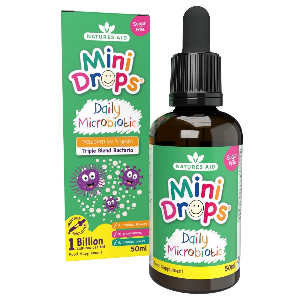 Natures Aid Mini Drops Daily Microbiotic