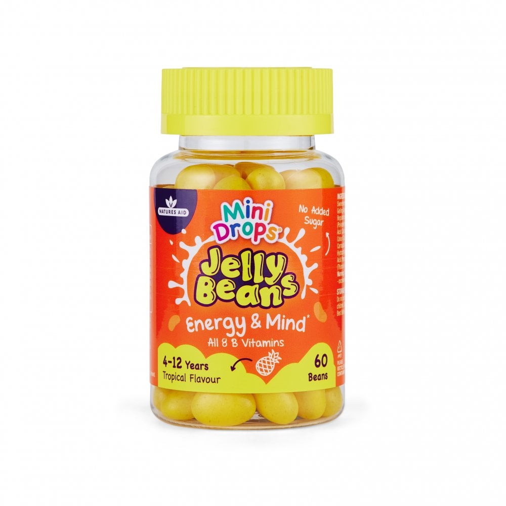 Natures Aid Mini Drops Jelly Beans Energy and Mind