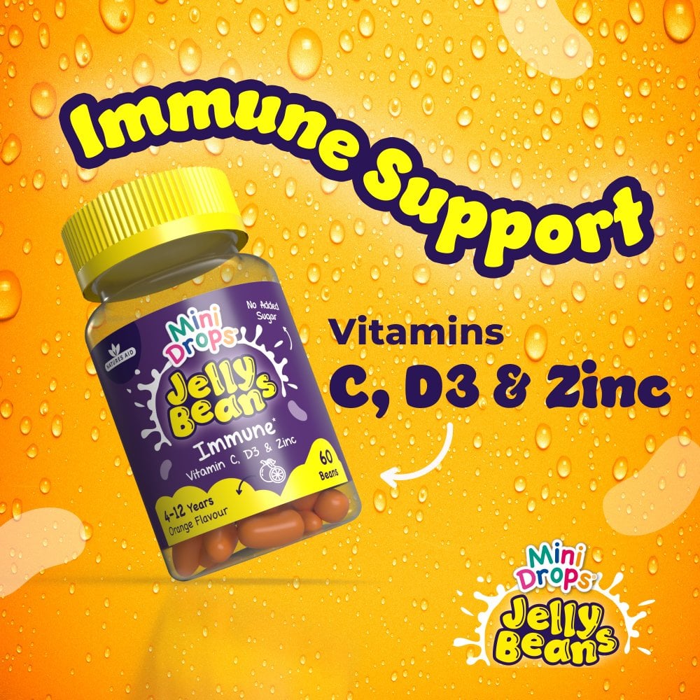 Natures Aid Mini Drops Jelly Beans Immune