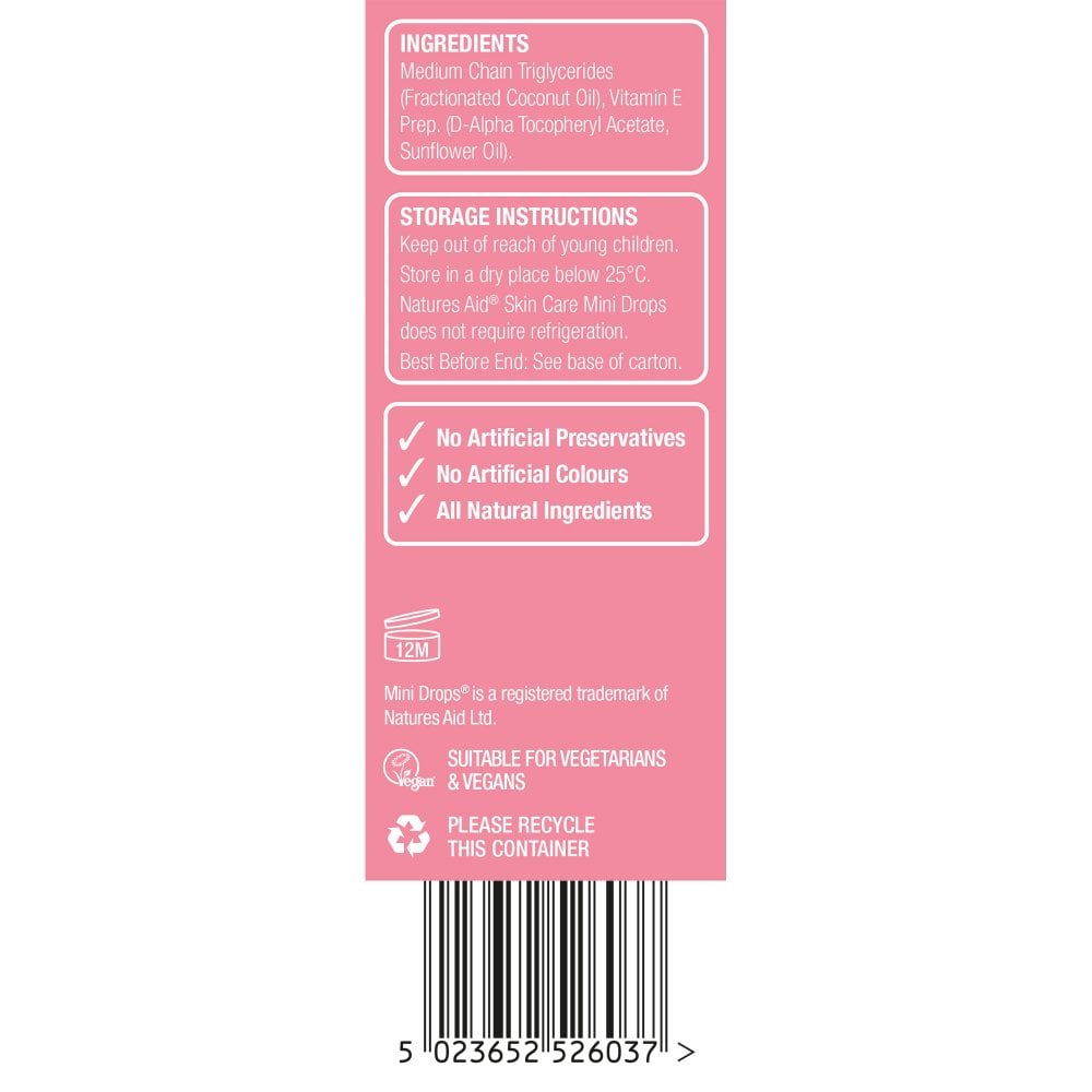 Natures Aid Mini Drops Skin Care