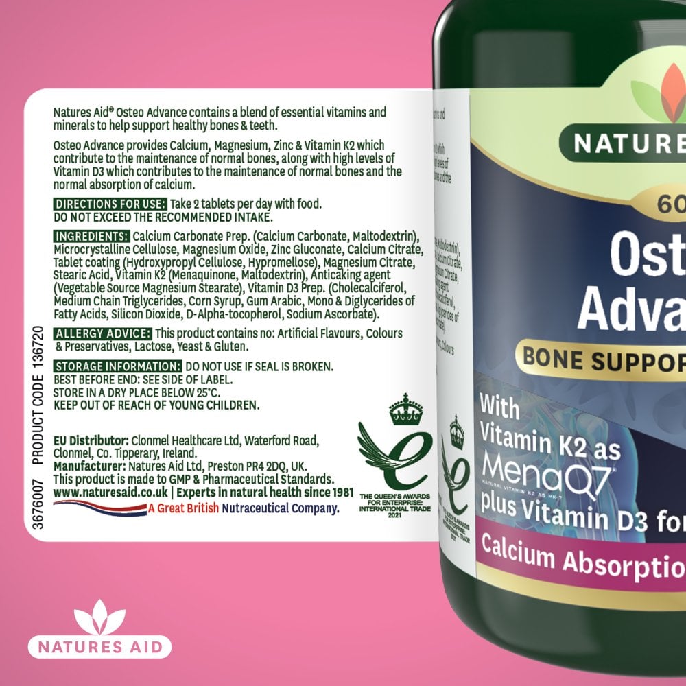 Natures Aid Osteo Advance
