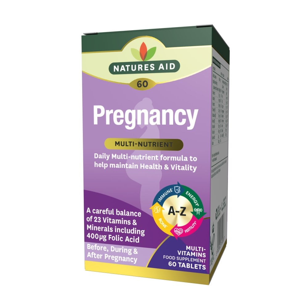 Natures Aid Pregnancy Multi-Vitamins & Minerals