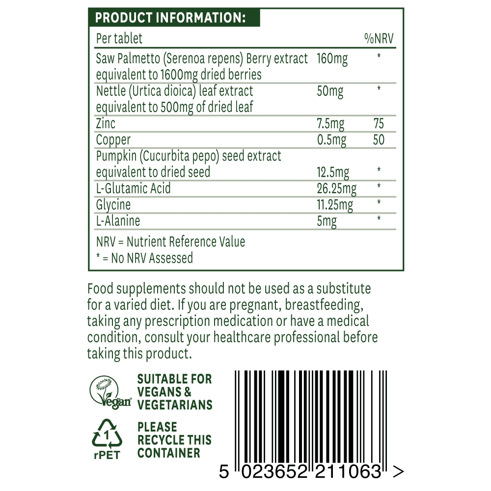 Natures Aid Saw Palmetto Complex