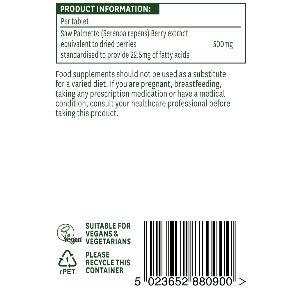 Natures Aid Saw Palmetto