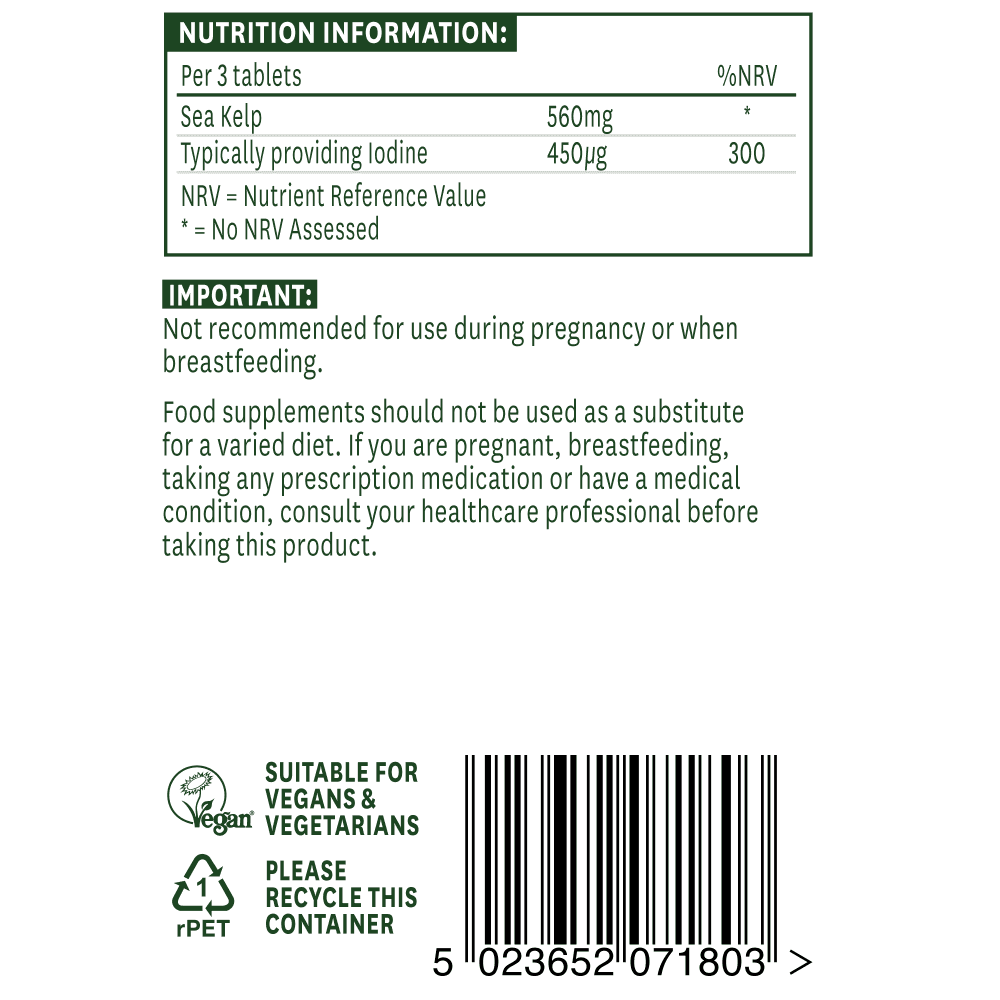 Natures Aid Sea Kelp